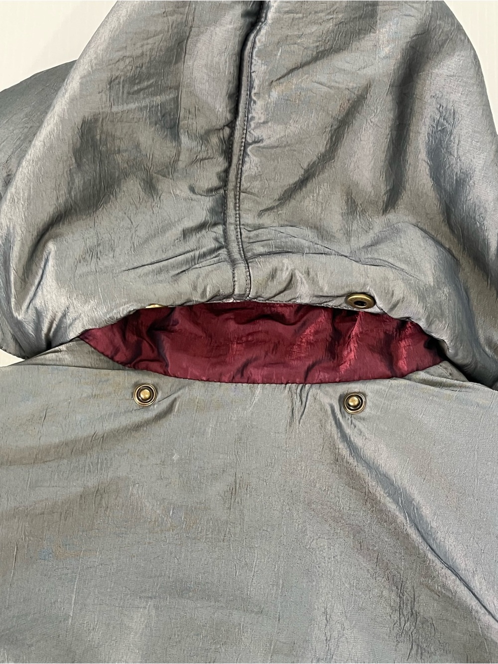 Vintage East West Patchwork Full Zip Hooded Floral and Lace SkiJacket Size Small - Picture 10 of 13